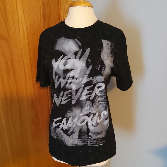 RUDE Other - RUDE Medium boys T-shirt black and grey